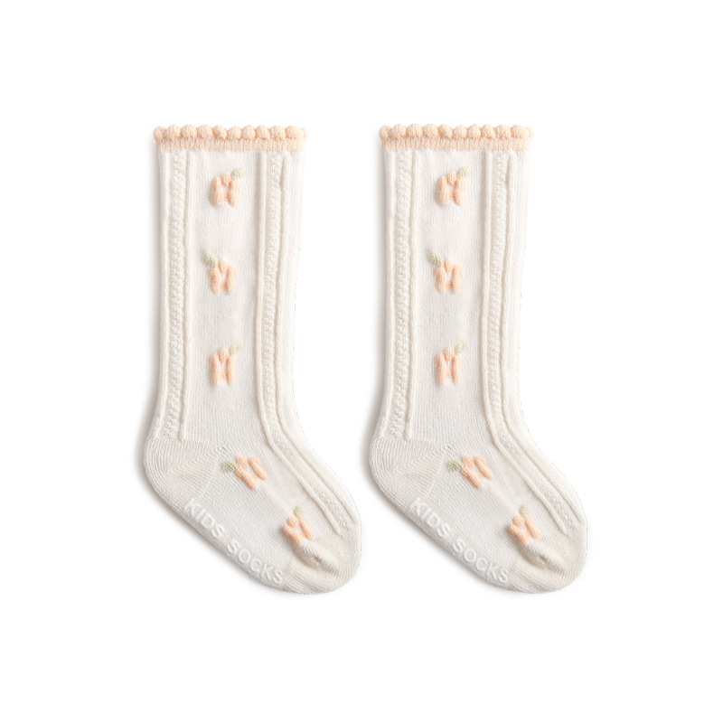 2022 fábricas de calcetines de la fuente de la industria de calcetines de los niños personalizados lindos princesas de flor triturada procesamiento de medias personalizados