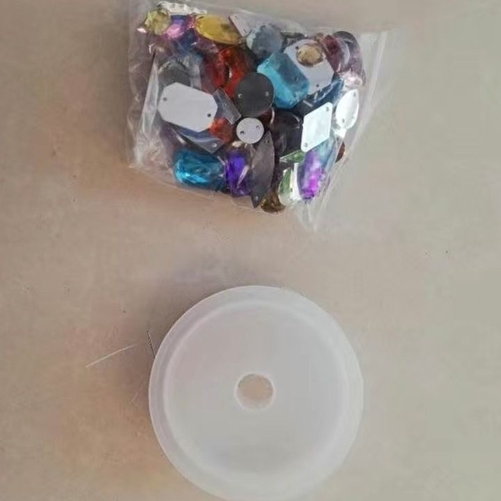 手縫いダイヤモンド diy 素材ラインストーンオーバーロック服ウェディングドレスダイヤモンド衣類アクセサリーシングルカラー 100 個|undefined