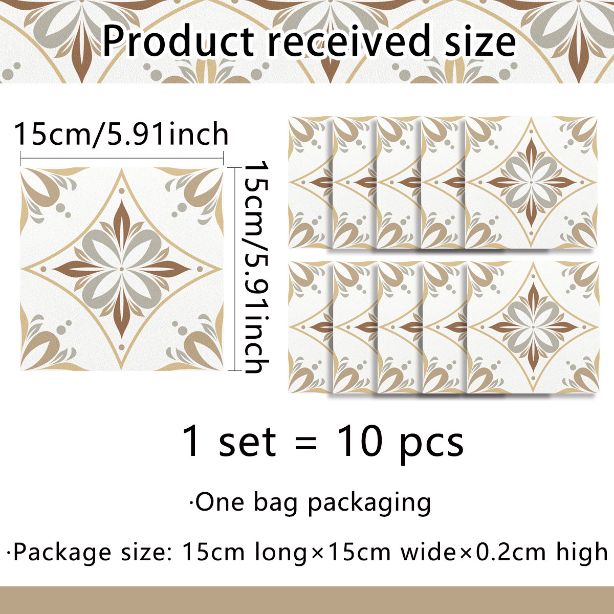ACZ7520（15*15cm*10pcs）