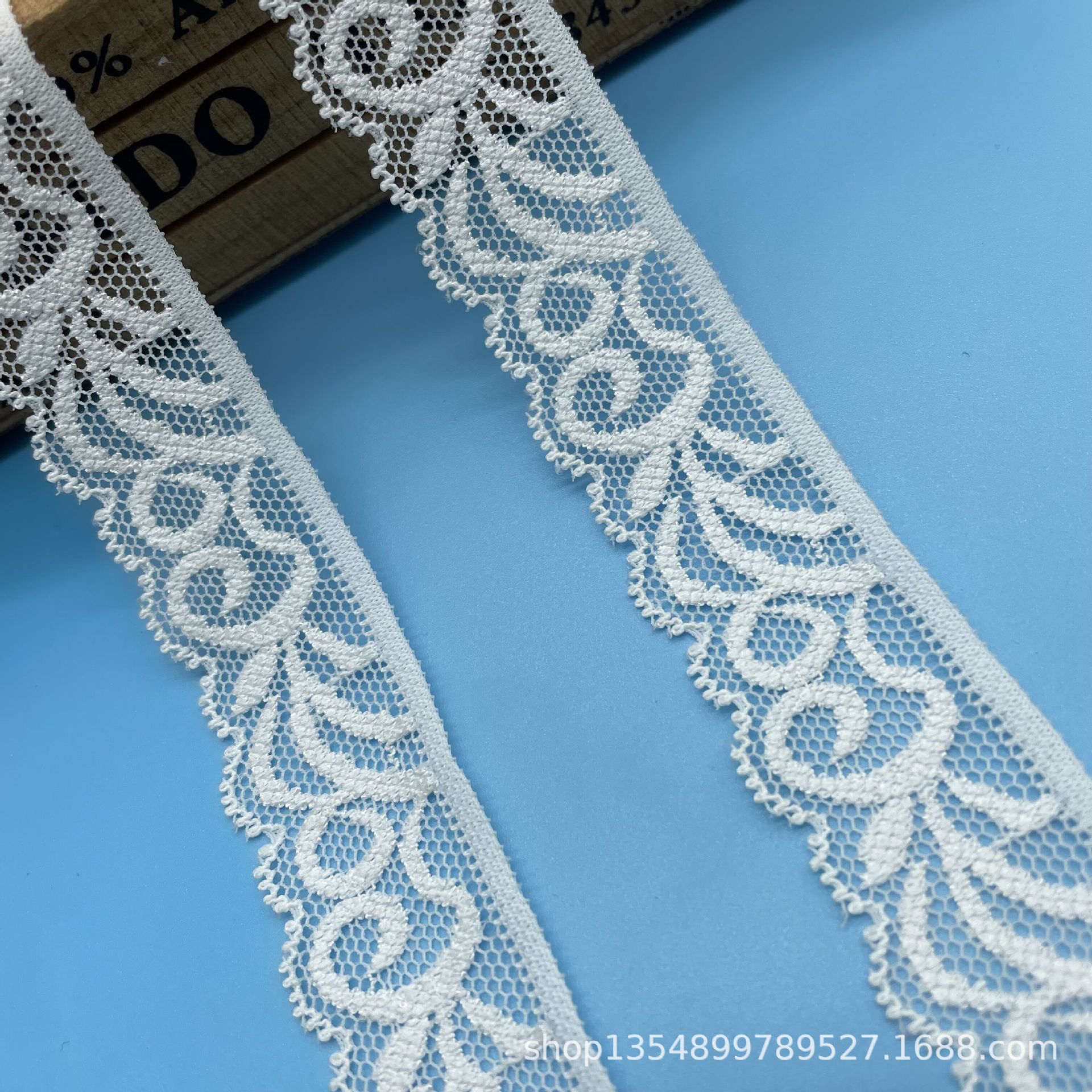 现货批发对拉2.5cm弹力蕾丝花边各种内衣花边辅料
