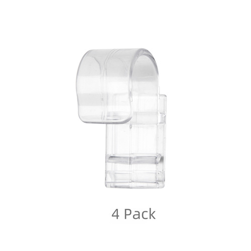 Hook clip bathroom storage transparent hooks face wash toothpaste holder household suspended bathroom toothpaste holder rack