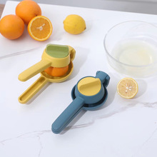 简易手动榨汁器家用小型柠檬夹压榨器柠檬榨汁器水果厨房挤压器新