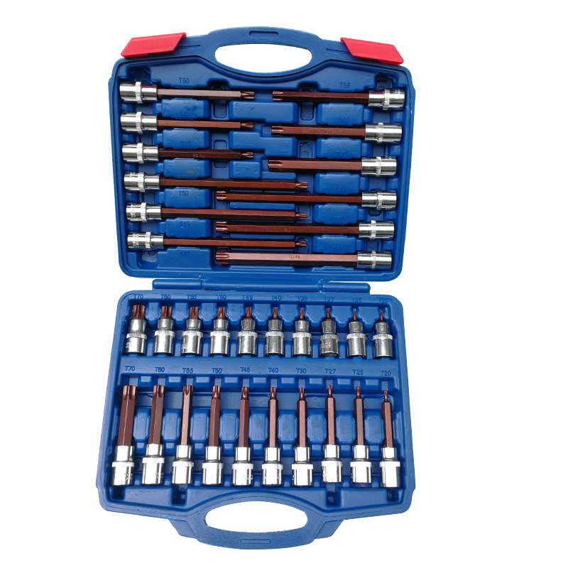 1/2 Llave eléctrica Dafei Juego de combinación hexagonal de 12 ángulos con cabezal de estrella de flor de ciruelo