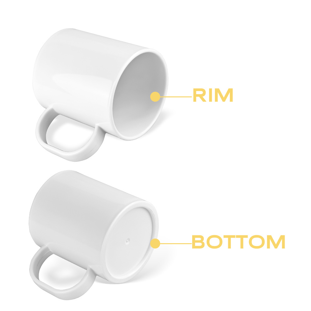 Nuevo producto transferencia térmica colorido material de taza de plástico al por mayor