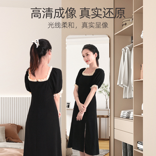 Wardrobe Mirror Wall Self-adhesive Full-body Done Mirror Cabinet Door Interior Household Girls' Bedroom Dormitory Full Test