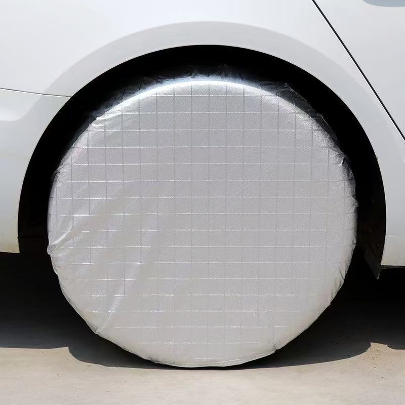 Wheel cover, car tire cover, outdoor dust cover, car wheel cover, tire cover, sun protection outdoor waterproof cover