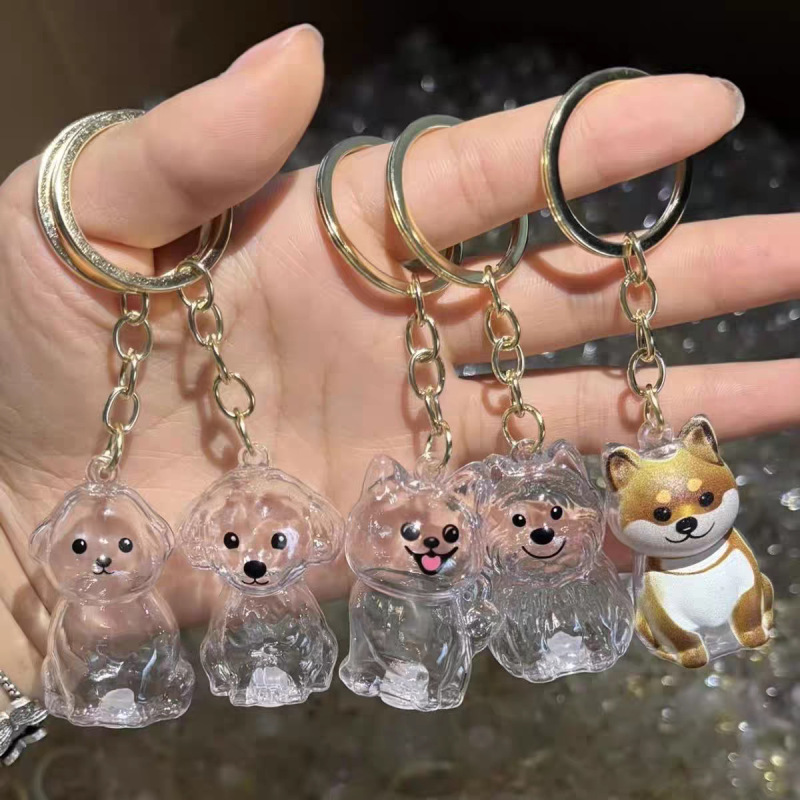 犬の毛収納かわいいペンダントキーホルダーバッグペンダントカプセルコレクション記念クリエイティブ漫画ペットの毛ペンダント|undefined