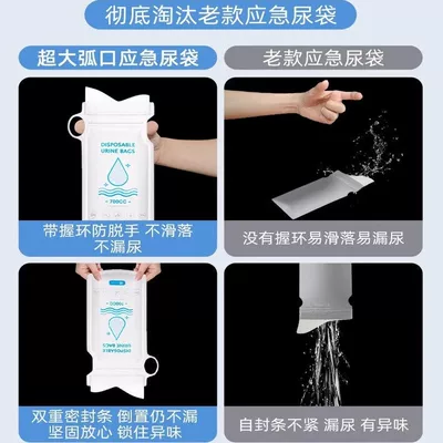 On-board emergency urine bag – Long-Distance Urine Collection