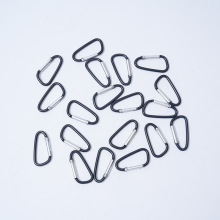 5号D形户外铝合金快挂扣 登山扣挂钩 箱包外挂旅行小配件厂家