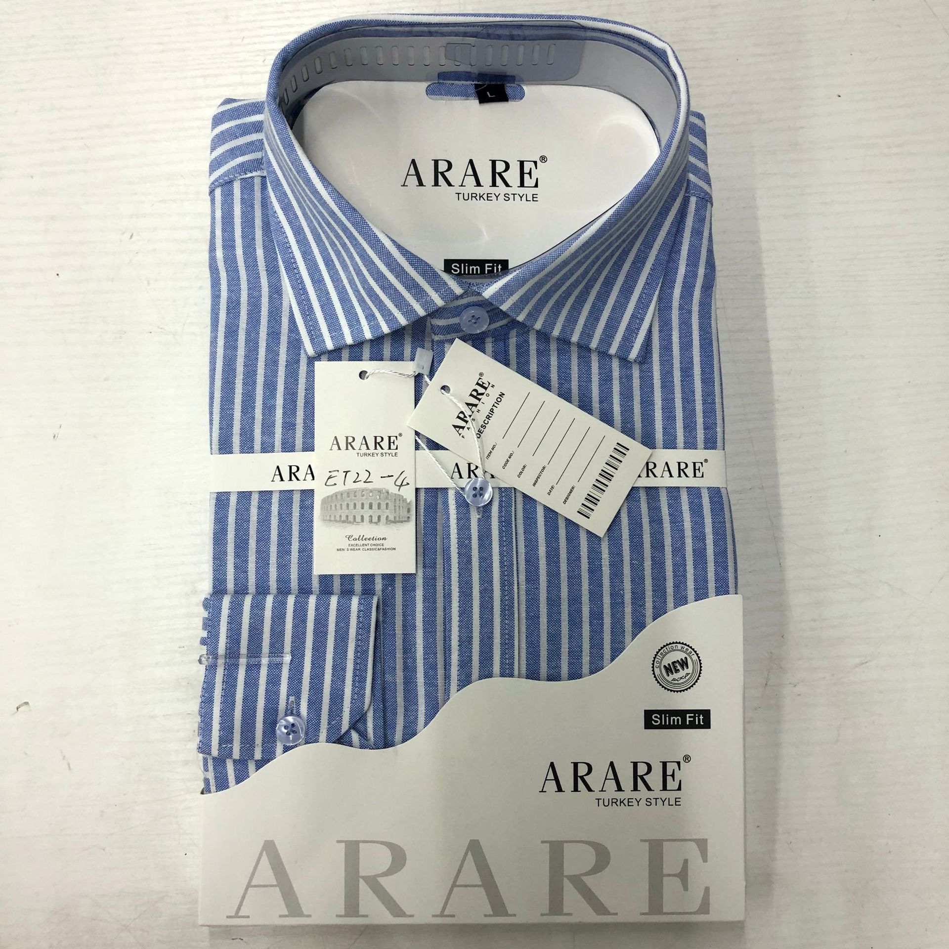 Men's Clothing Striped Long Sleeve Cotton Shirt Business Casual Summer Basic Elegant Style Fit Single Breasted_viptrois.com