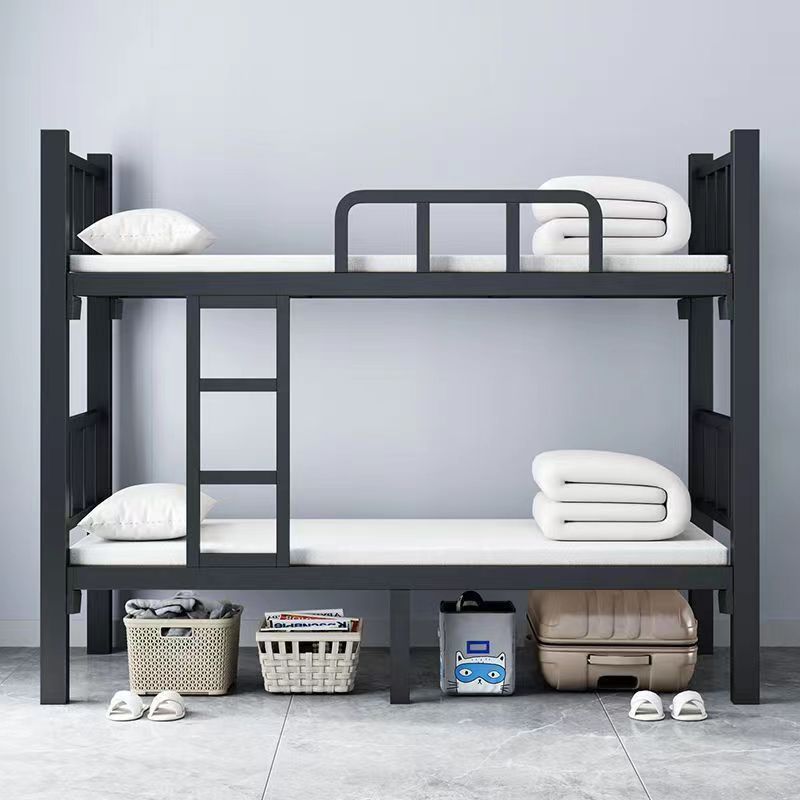 Thickened Bunk Bed Iron Bed Staff Dormitory Bunk Bed Shelf School Double Iron High and Low Iron Frame Bed