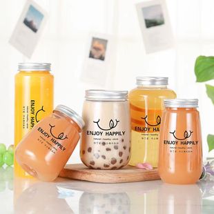 һ�����̲豭��PET����U��500ml�W�t���ƿ�K�K�̲�ƿ���ֱ�