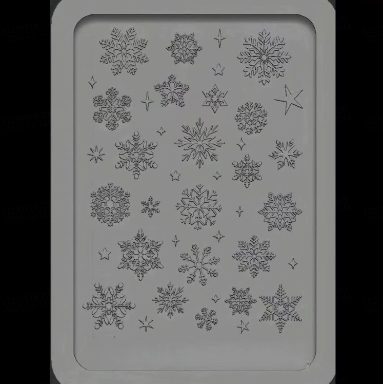 Molde de manicura amor arco en relieve flor ornamentos molde abrasivo alta permeabilidad estereoscópica DIY decoración molde de silicona