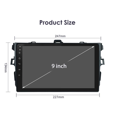 DVD Navigation, for 07-11 Toyota Corolla