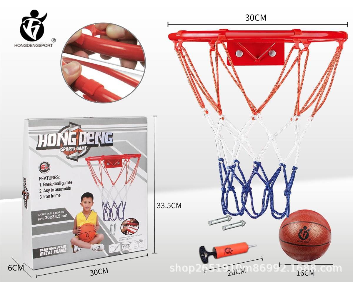 30cm de diámetro marco de baloncesto (caja de color)