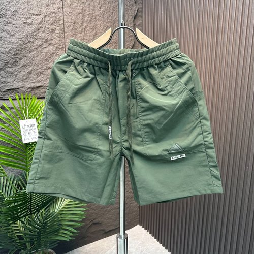 Men's Summer Fast-Drying Work Shorts, Retro Streetwear Brand, Loose Fit, Large Size, Five-Finger Pants