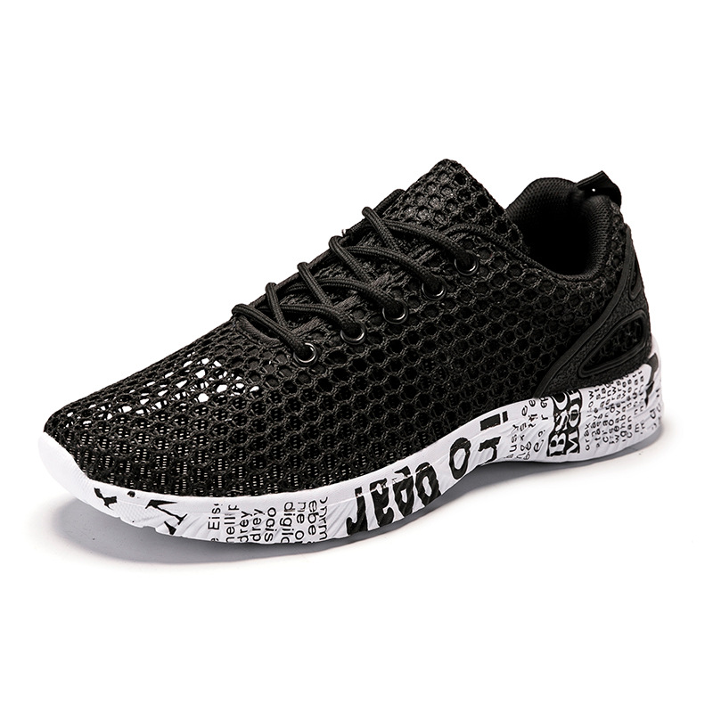 2023 primavera y verano transfronterizos nuevos zapatos de deporte casuales de tamaño grande hueco transpirable pareja zapatos de playa suaves antideslizantes image 6