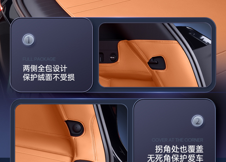 Suitable for Boyue L Trunk Mat Fully Surrounded by 2025 New Car Interior Decoration Modified Accessories Trunk Mat Supplies