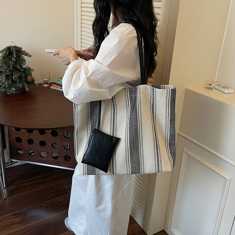 Bolso de mujer 2026 nuevo tela tela alta alta calidad gran capacidad simple ocio versátil bolso de hombro