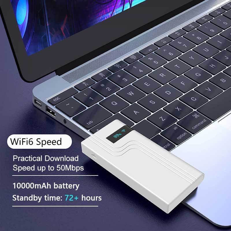 4GポータブルWiFiパワーバンククロスボーダーバージョンワイヤレスモバイルポータブルルーティング長持ちグローバル海外ライブブロードキャスト専用|undefined