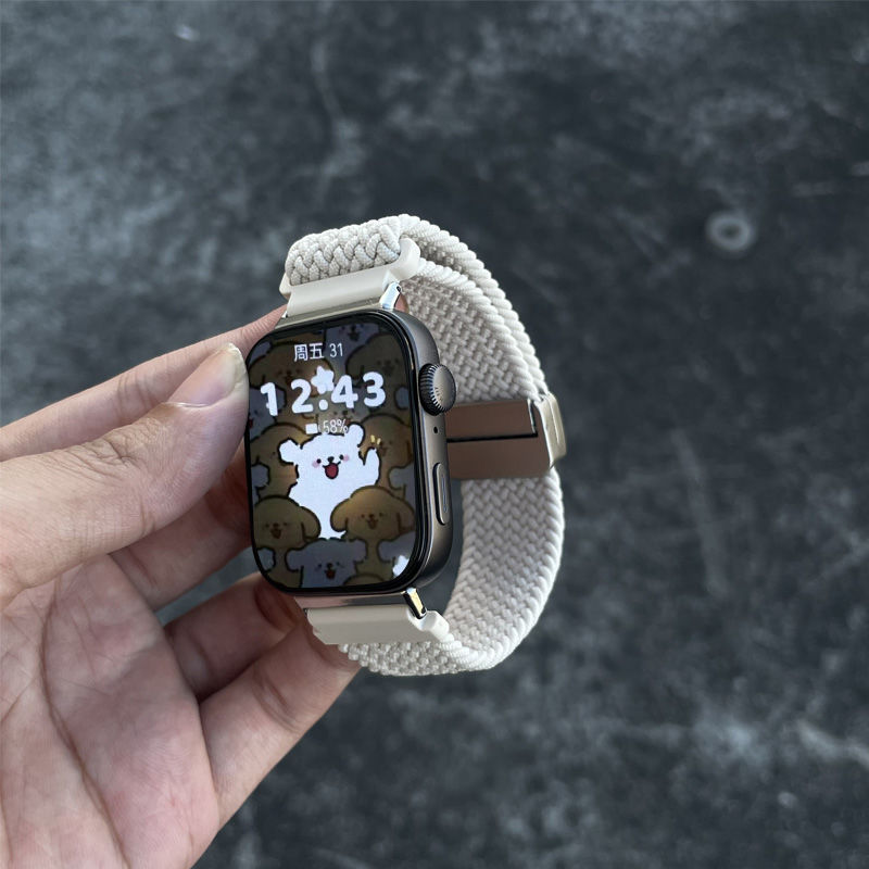 Suitable for Huawei Watchfit4 Watch Strap New Magnetic Loop Braided Fit4Pro Wristband Smart Watch Fit3