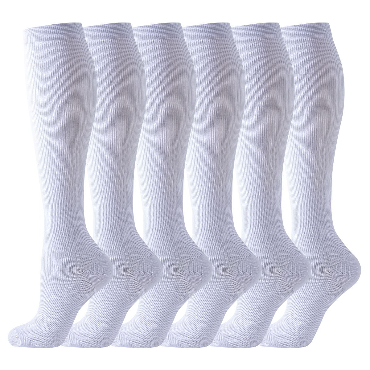 Calcetines elásticos, calcetines de compresión, calcetines para pantorrillas, calcetines deportivos, calcetines de compresión deportivos para correr para hombres y mujeres
