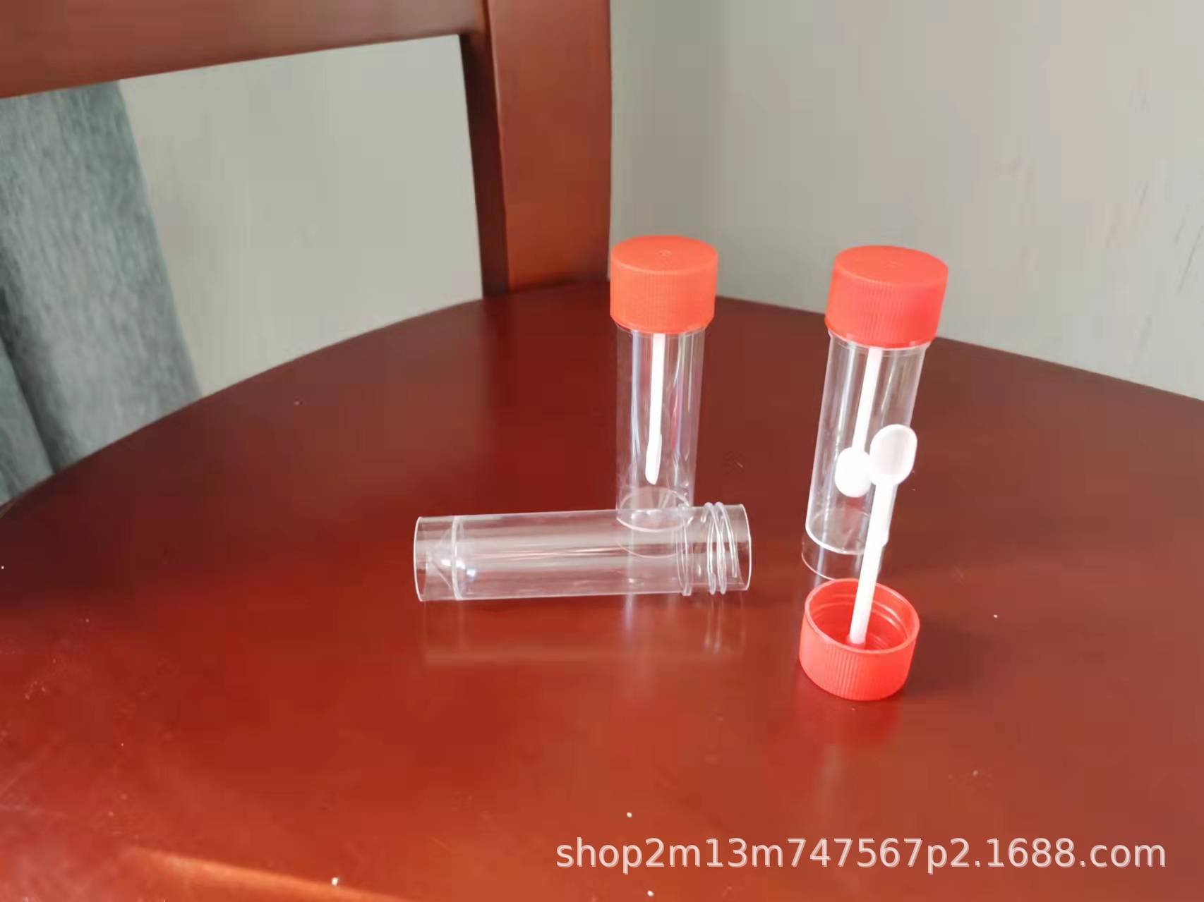 25ml大便杯 大便标本采集瓶 标本杯 取样瓶 PS塑料 一次性大便杯