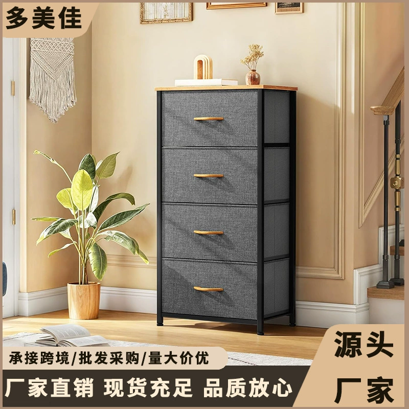 Шкаф для хранения, простой бытовой многослойный стеллаж для хранения без установки, многофункциональный напольный шкаф для хранения и организации