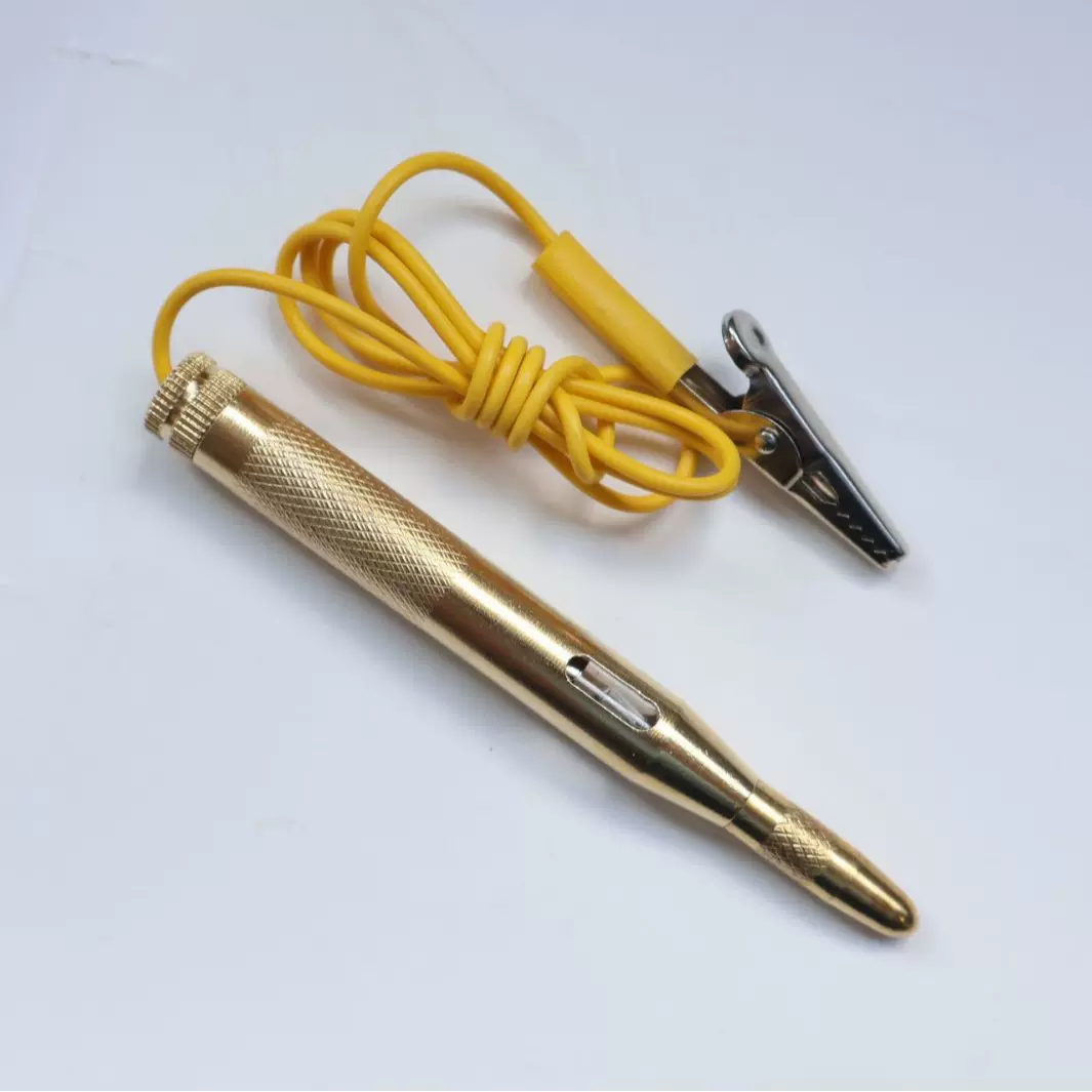 铜电笔车用测电笔 汽车测电笔 车用电笔测量直流6-24V