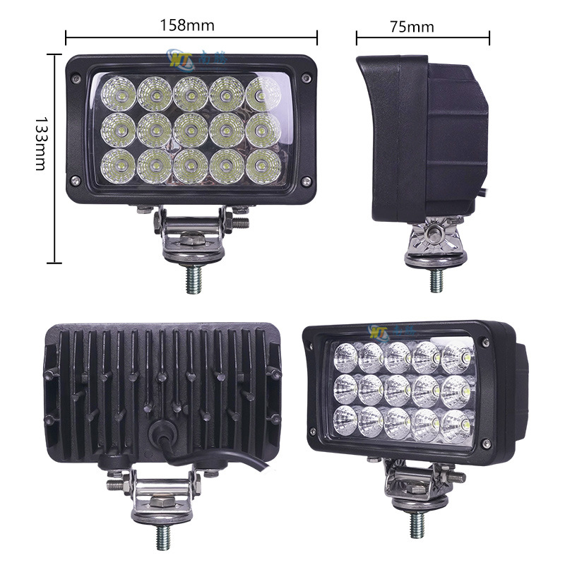faro LED motocicleta faro de lámpara de pantalla media faro de automóvil faro de automóvil faro de automóvil aleación de aluminio de aluminio image 6
