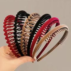 Velcro-lined anti-slip hair tie for women, suitable for autumn and winter face-washing, ideal for forehead bangs and flyaway hair, headband hair accessory