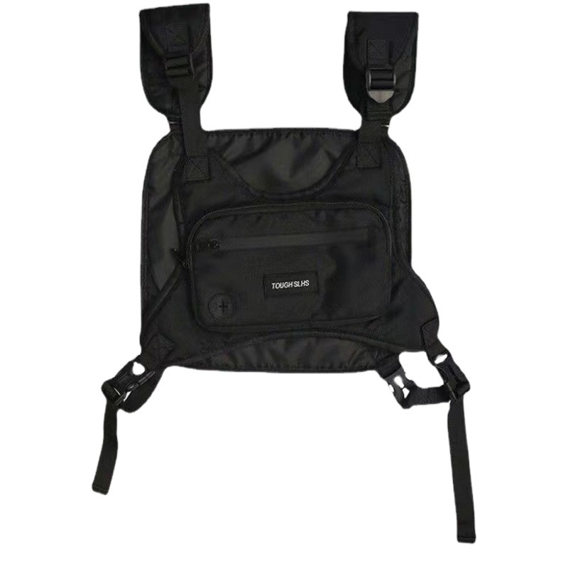 Estilo de ropa de trabajo chaleco bolsa de moda marca pareja bolsa táctica bolsa de chaleco funcional de los hombres bolsa de pecho de los hombres ocasionales