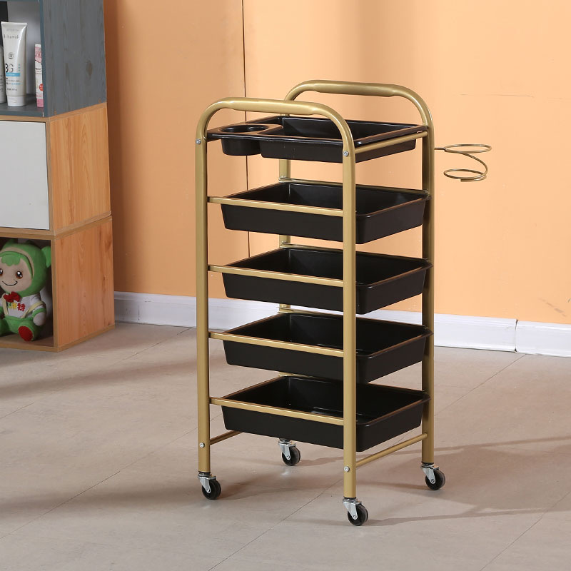 美发推车发廊手推车理发店小推车焗油工具车柜易收纳美容院置物架