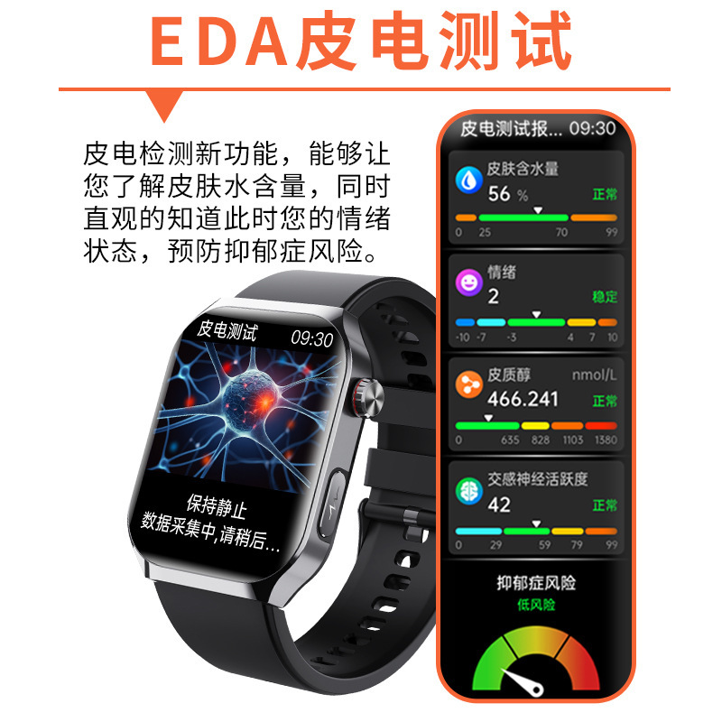 F700pro 血糖ウォッチ医療 ECG 心電図マイクロ健康検査血液成分 SOS Bluetooth 通話スマートウォッチ|undefined