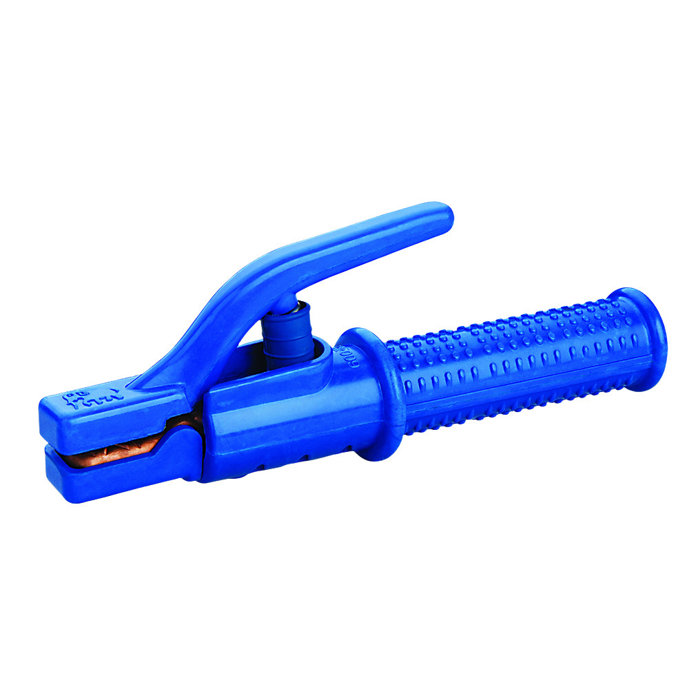 Pinzas de soldadura al por mayor de la fábrica de origen, pinzas de soldadura no calientes, clips de soldadura de diamante negro anticaídas, pinzas de soldadura de grado industrial de 500A. image 11