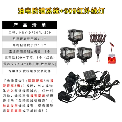Audible Alarm, Camera Monitoring — Park radarı - electric-fuel-car-model-s09-regional-alarm-system