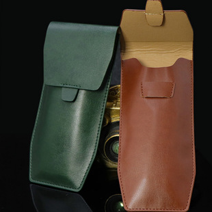 Simple PU Jewelry Protection Bag Travel Storage Watch Bag Leather Watch Bag Business Watch Storage Bag
