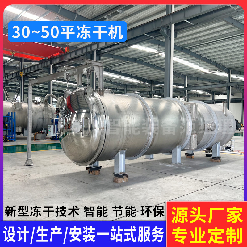 麦芽糖浆真空冻干机 茶粉脱水干燥冻干设备 彩虹糖真空冷冻干燥机