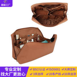 帆布化妆包定制新款手拿包化妆包便携旅行小包大容量化妆品收纳包