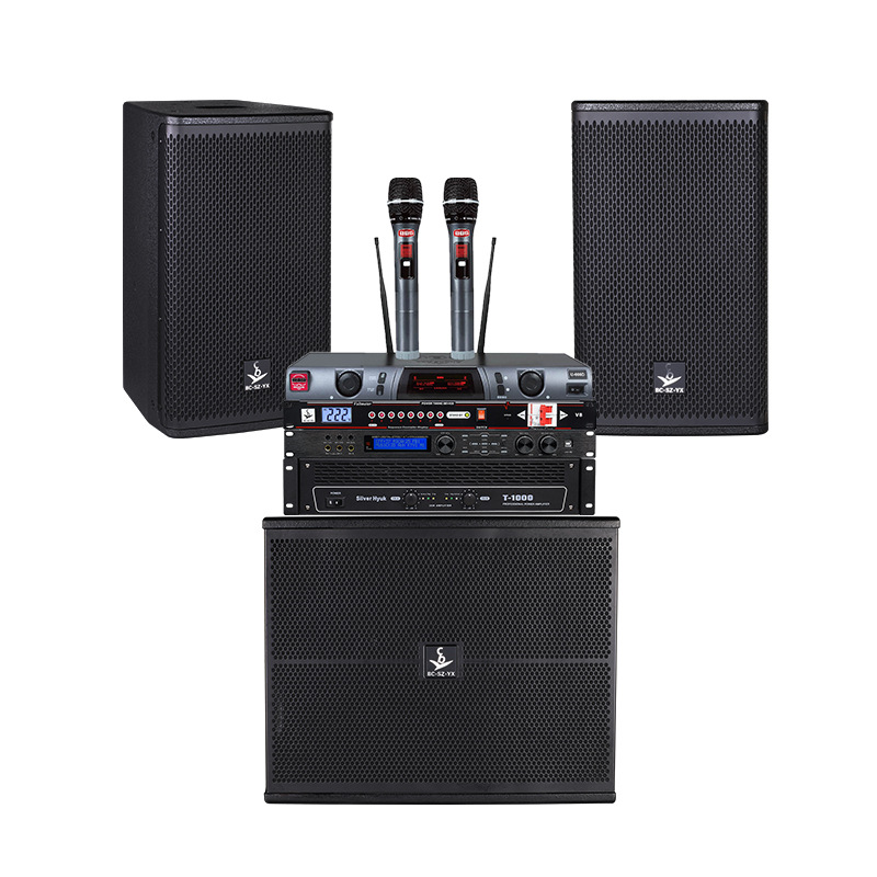 Altavoces JBL de 10 y 12 Pulgadas, Fabricante de Altavoces, Altavoces Profesionales, Sistema de Sonido para Karaoke, Conjunto Completo, Marca de Alta Gama, Sistema de Sonido para KTV