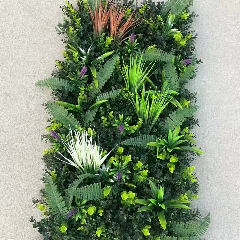 クロスボーダー 50 × 100cm 人工シミュレーション植物壁屋外壁装飾結婚式展示ドアバルコニー|undefined