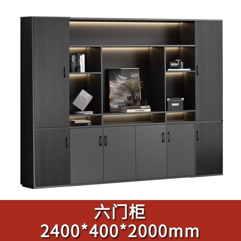 6 doors (black relief+iron gray)