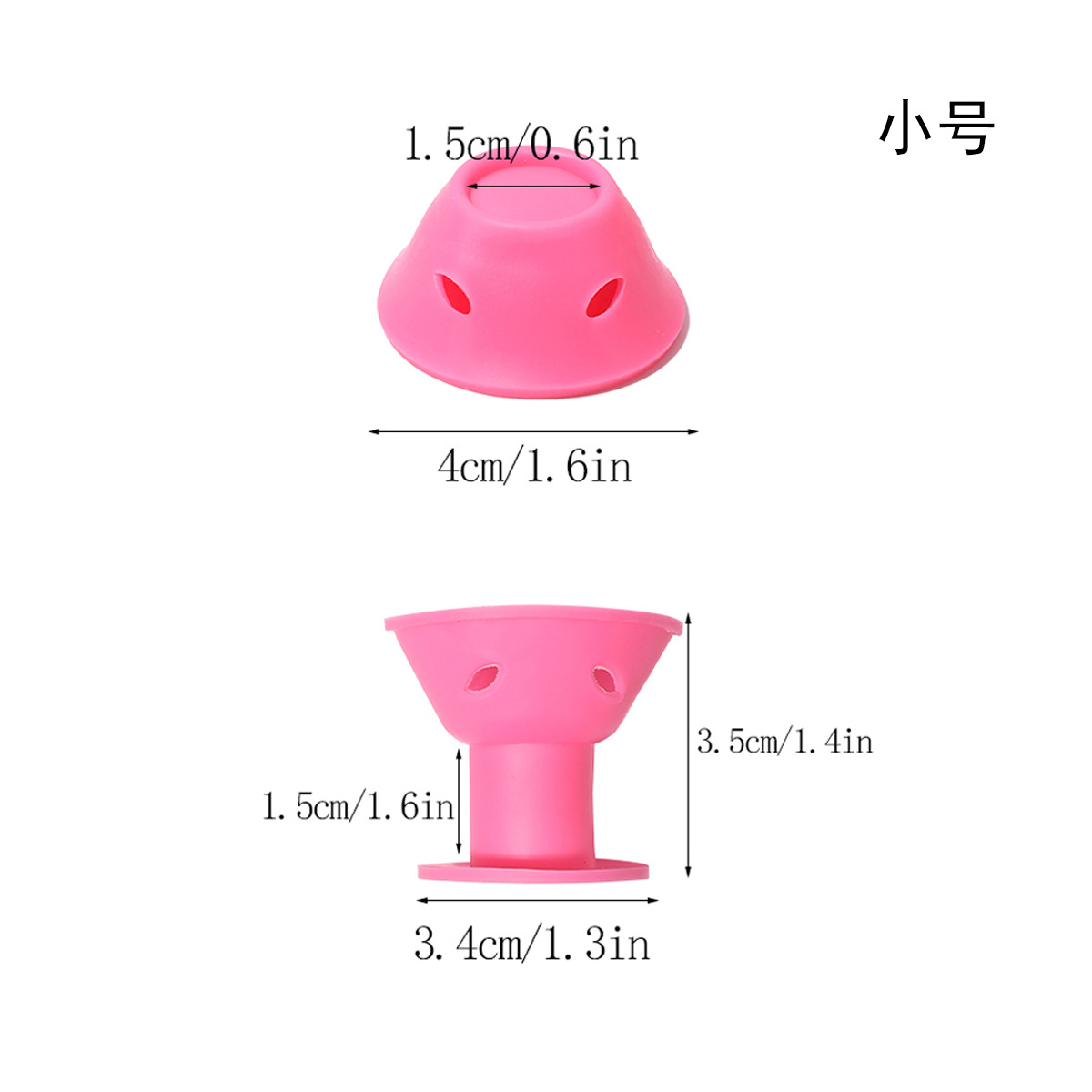 버섯 벨 컬링 아이언 - 소량