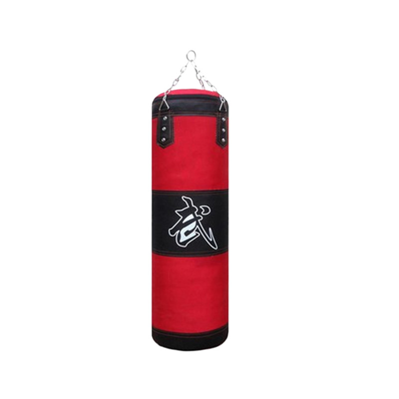 Saco de arena de boxeo Sanda de cuatro piezas Bolsa de arena real colgante Taekwondo Home Fitness Adultos y niños Envío gratis Bolsa vacía de cuero