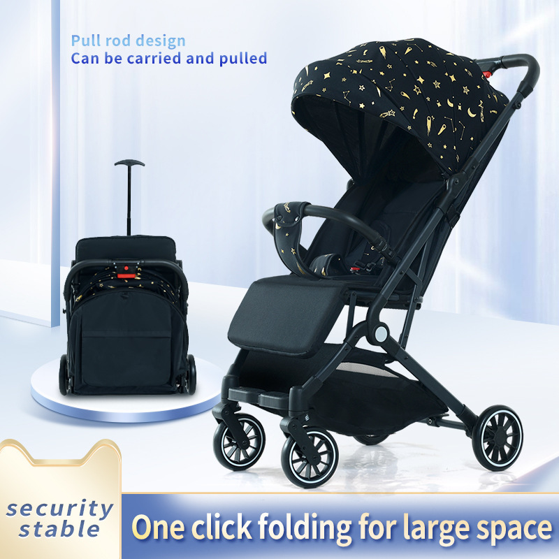 Ultra light stroller with seat
