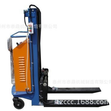 泰鼎直销半电动液压堆高机 半电动堆高车 液压升降叉车 搬运车