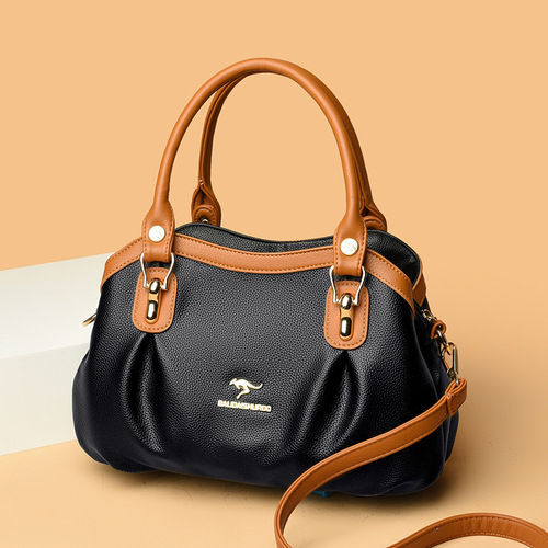  New Arrival Women's Handbags for Foreign Trade, Mid-Aged Mom Bags, Stylish and Elegant Tote Bags, Trendy Colorful Shoulder Bags