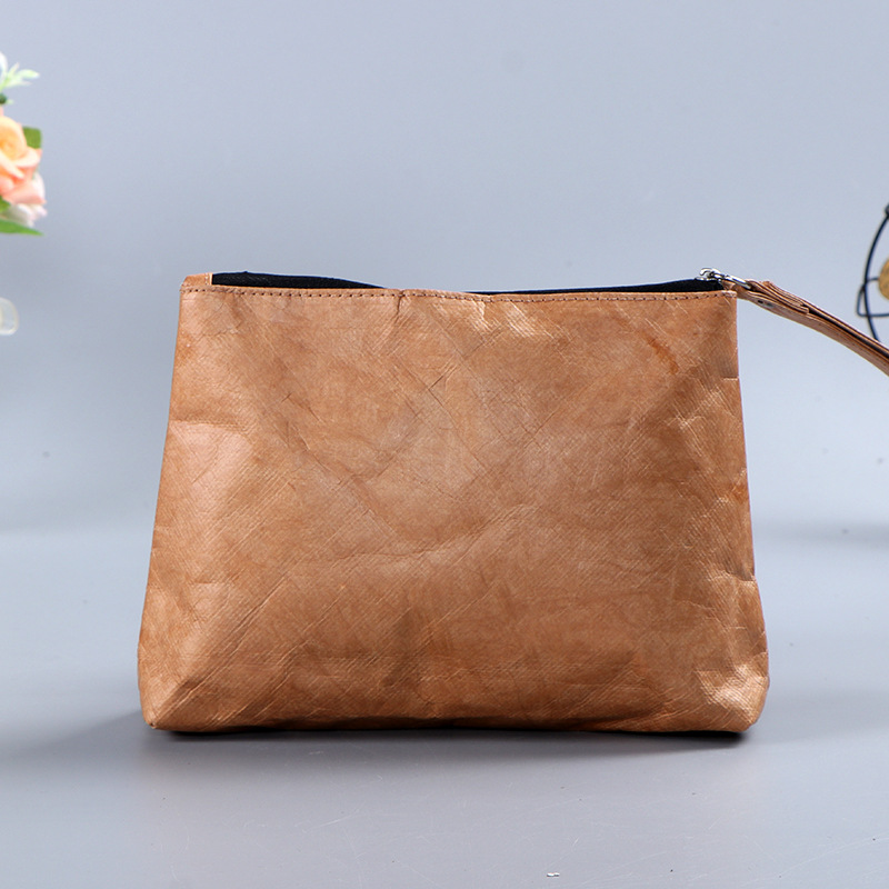 杜邦纸旅行收纳袋户外防水洗撕不烂笔袋印制logo拉链包厂家直销