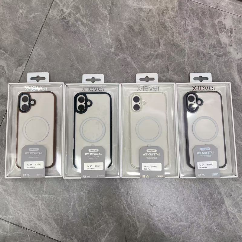 X-level氷晶磁気吸引金ドイツバイエルpc材質薄い全包ハードケースiPhoneアップル16シリーズ新|undefined