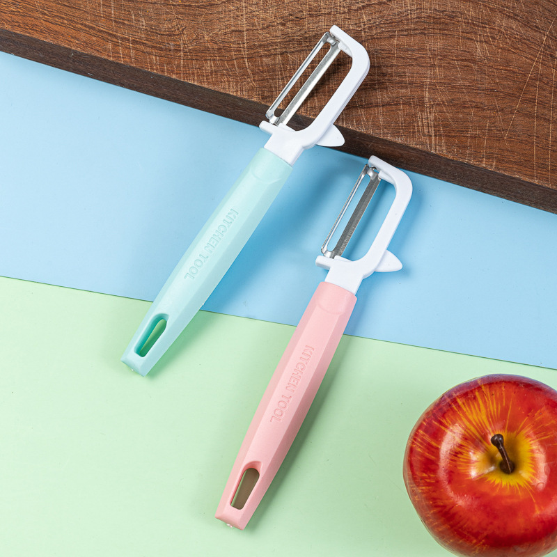 Household Peeler Kitchen Knife for Potatoes Vegetables Fruits Stainless Steel Multi-functional Peeler Scraper Apple Vegetable Paring Tool